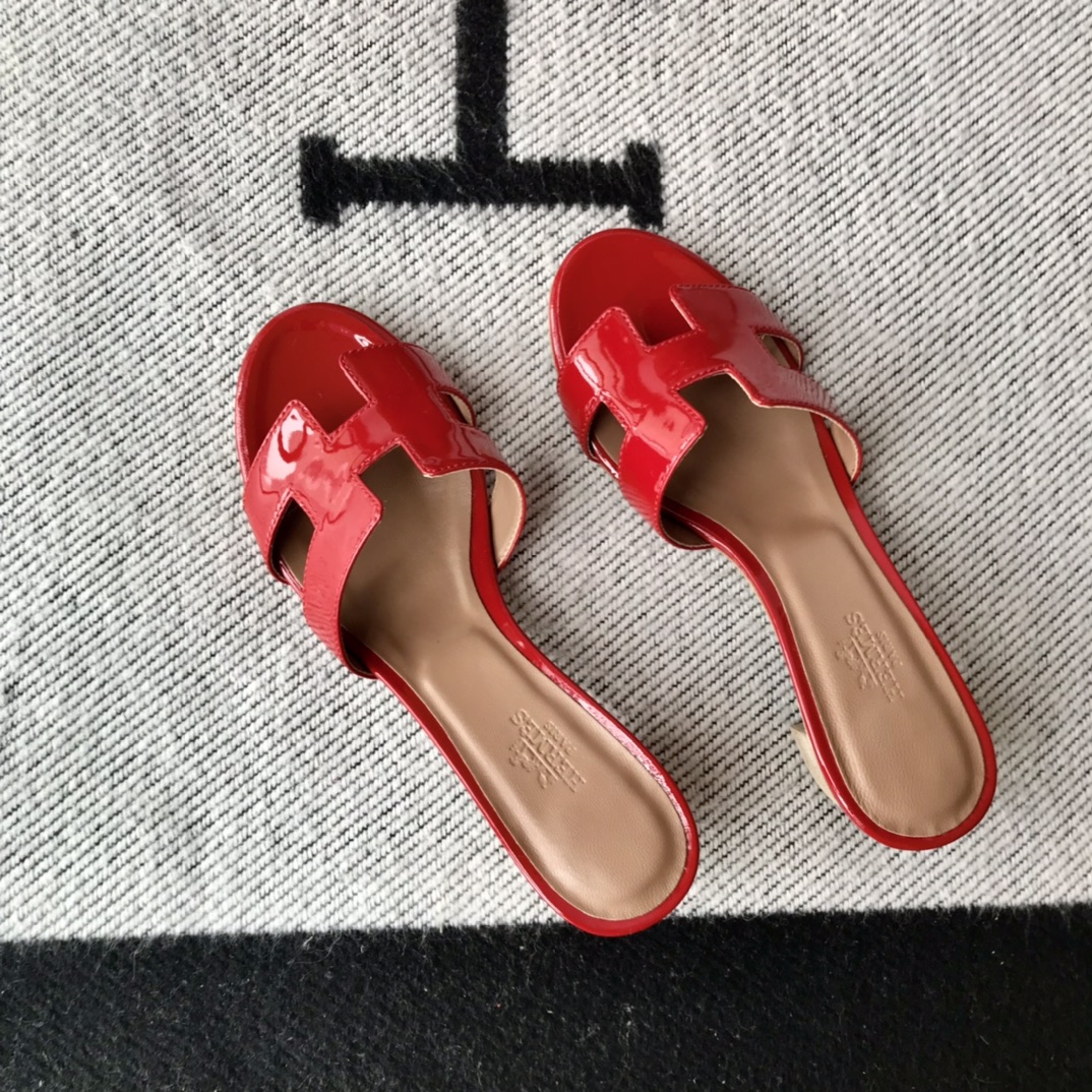 에르메스 올수공 오아시스 슬리퍼 샌들 페이던트 14